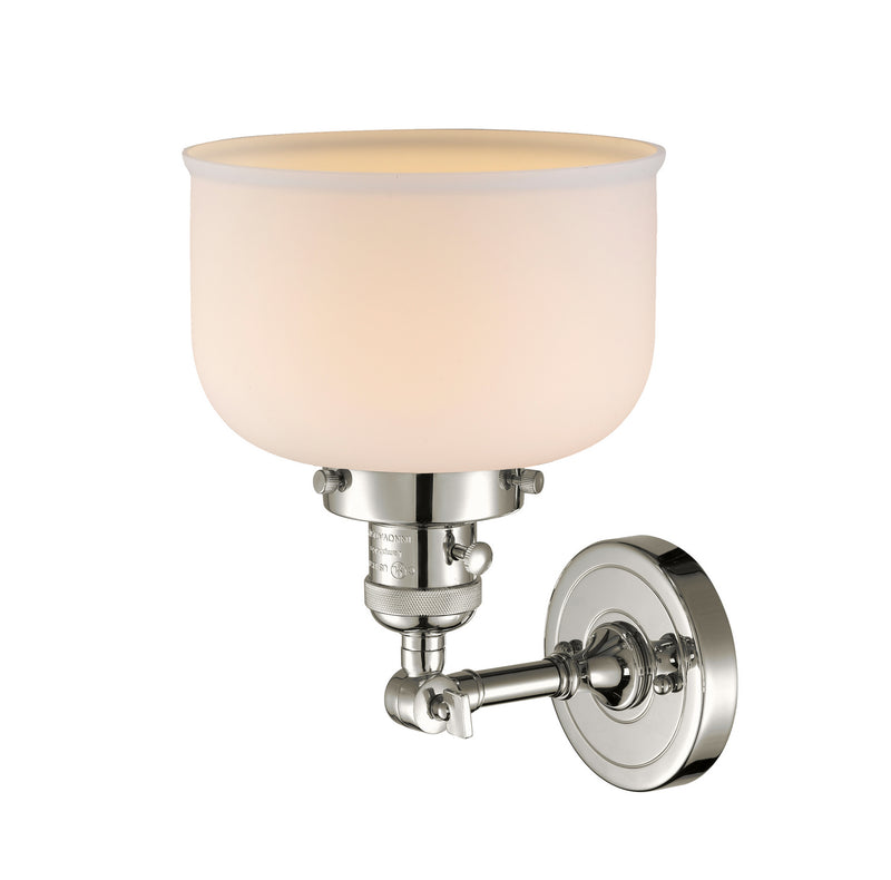 Innovations 203SW-PN-G71 One Light Wall Sconce, Polished Nickel