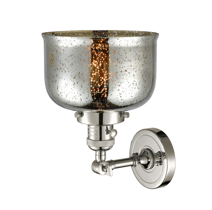Innovations 203SW-PN-G78 One Light Wall Sconce, Polished Nickel