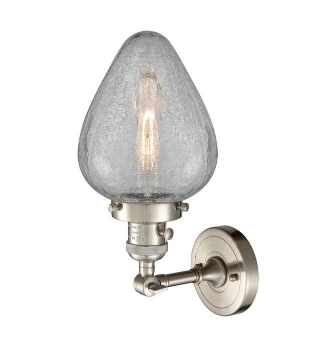 Innovations 203SW-SN-G165 One Light Wall Sconce, Brushed Satin Nickel