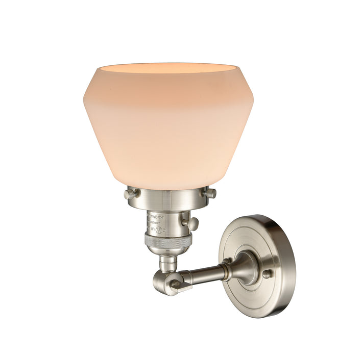 Innovations 203SW-SN-G171 One Light Wall Sconce, Brushed Satin Nickel