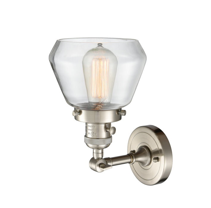 Innovations 203SW-SN-G172 One Light Wall Sconce, Brushed Satin Nickel