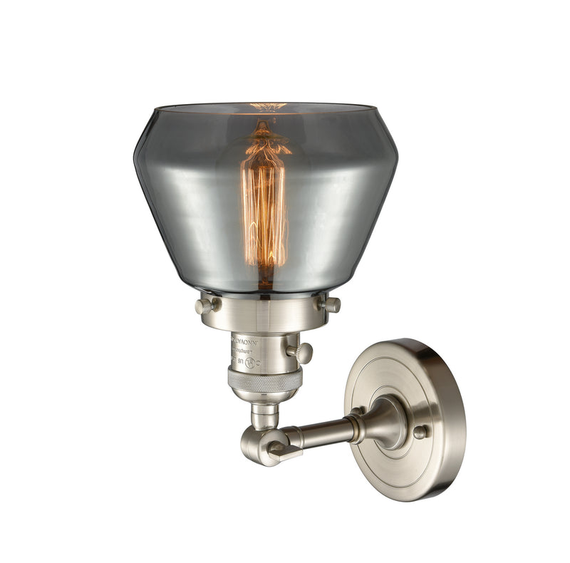 Innovations 203SW-SN-G173 One Light Wall Sconce, Brushed Satin Nickel