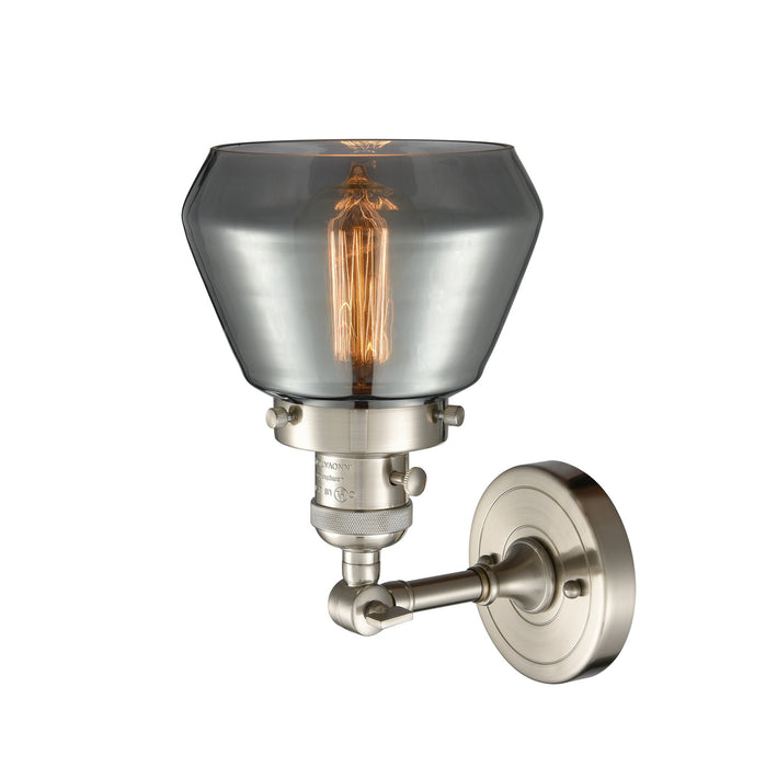 Innovations 203SW-SN-G173 One Light Wall Sconce, Brushed Satin Nickel