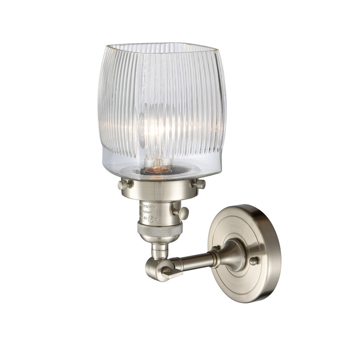 Innovations 203SW-SN-G302 One Light Wall Sconce, Brushed Satin Nickel