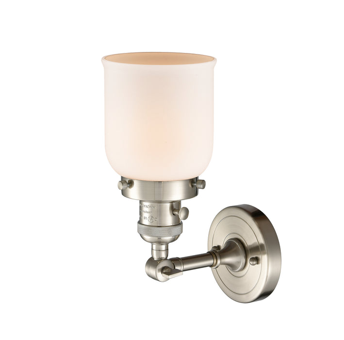 Innovations 203SW-SN-G51 One Light Wall Sconce, Brushed Satin Nickel