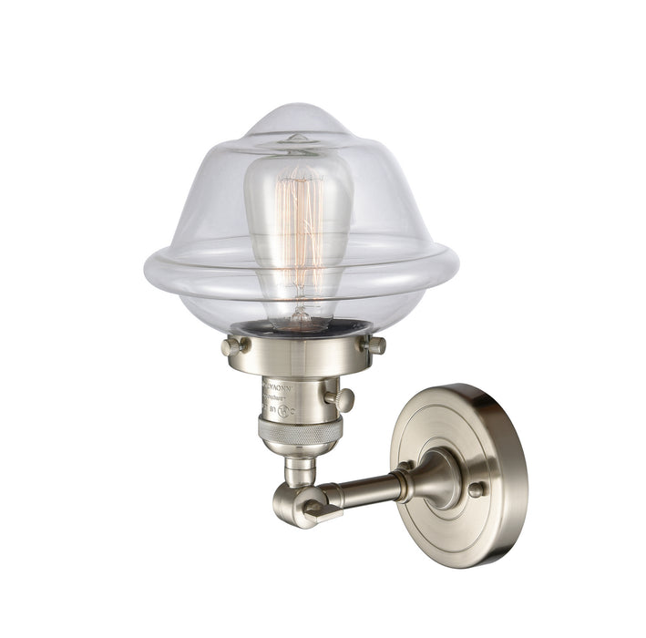 Innovations 203SW-SN-G532 One Light Wall Sconce, Brushed Satin Nickel