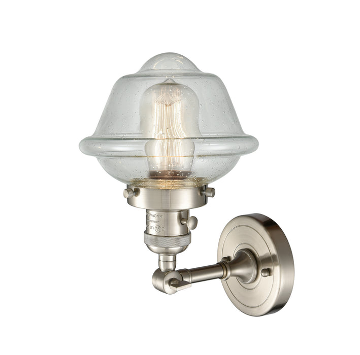 Innovations 203SW-SN-G534 One Light Wall Sconce, Brushed Satin Nickel