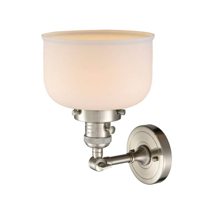 Innovations 203SW-SN-G71 One Light Wall Sconce, Brushed Satin Nickel