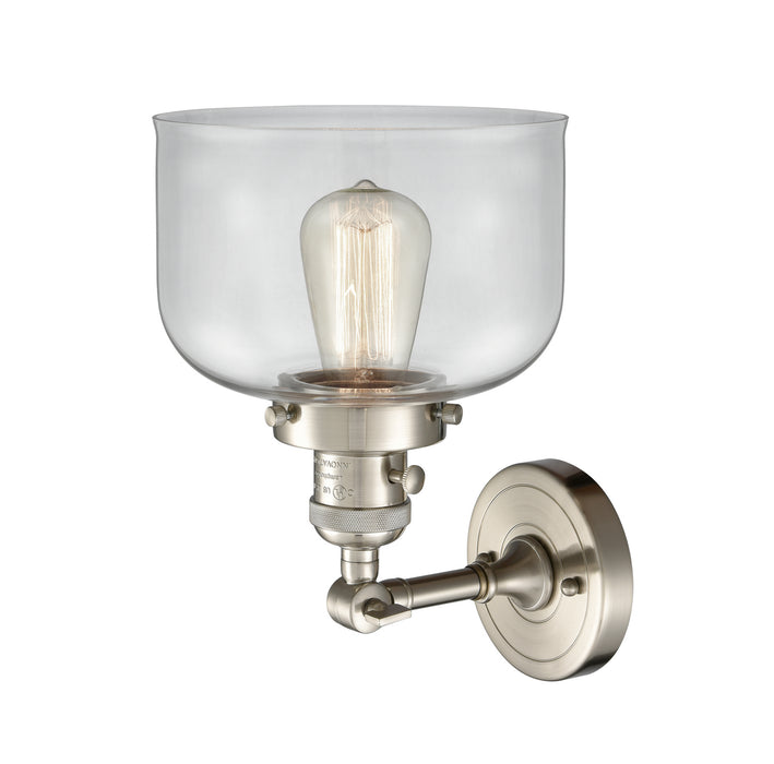 Innovations 203SW-SN-G72 One Light Wall Sconce, Brushed Satin Nickel