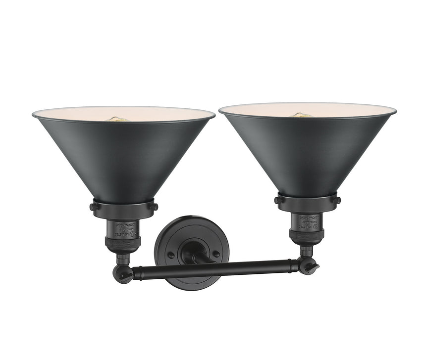 Innovations 208-BK-M10-BK-LED LED Bath Vanity, Matte Black