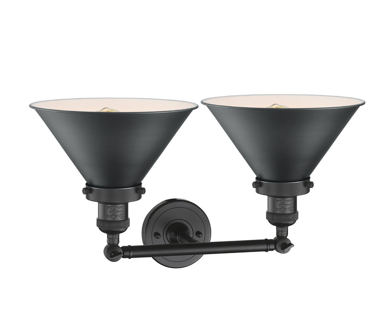 Innovations 208-BK-M10-BK-LED LED Bath Vanity, Matte Black