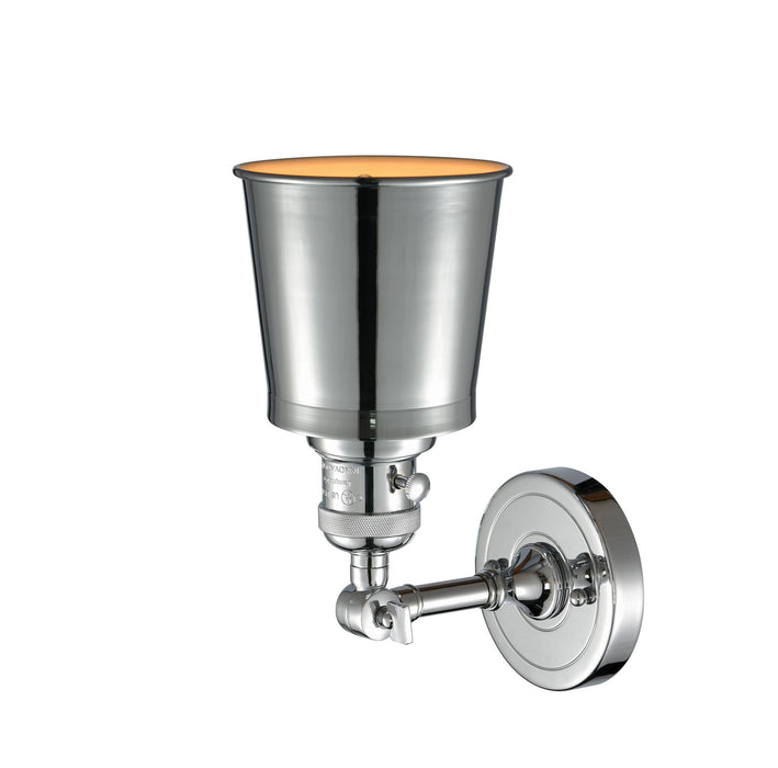Innovations 203SW-PC-M9-PC One Light Wall Sconce, Polished Chrome