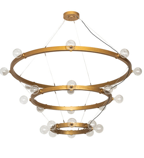 Meyda Tiffany 194031 24 Light Chandelier, Gold Metallic