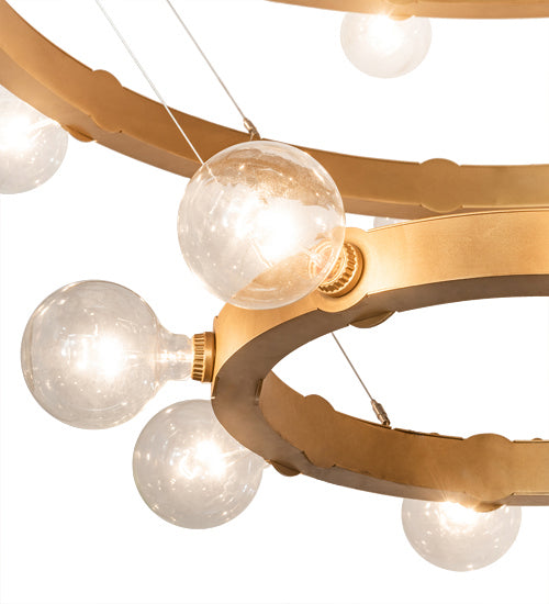 Meyda Tiffany 194031 24 Light Chandelier, Gold Metallic