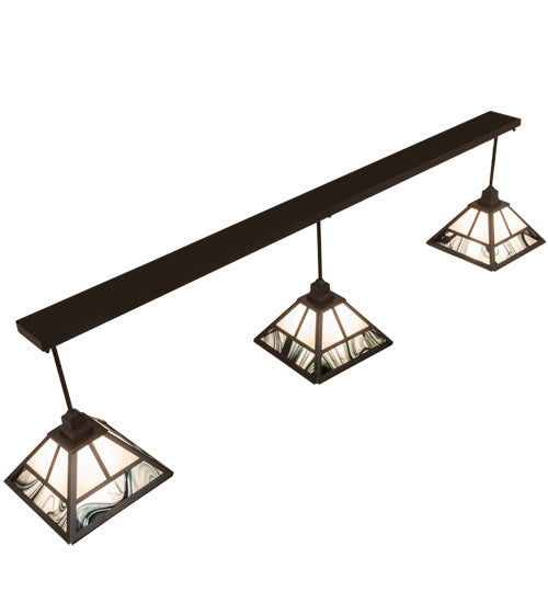 Meyda Tiffany 203607 Three Light Island Pendant, Oil Rubbed Bronze