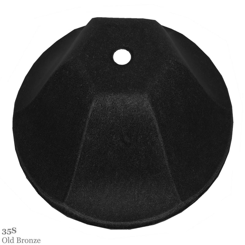 American Brass & Crystal WS5382-35S-ST Two Light Wall Sconce, Old Bronze (Black)