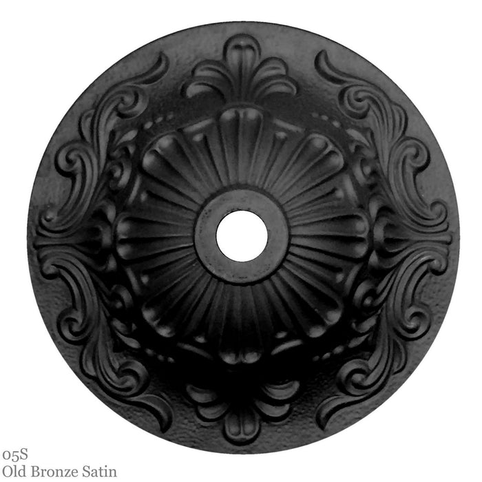American Brass & Crystal WS9420-O-05S-PI-HL Three Light Wall Sconce, Old Bronze(Black)