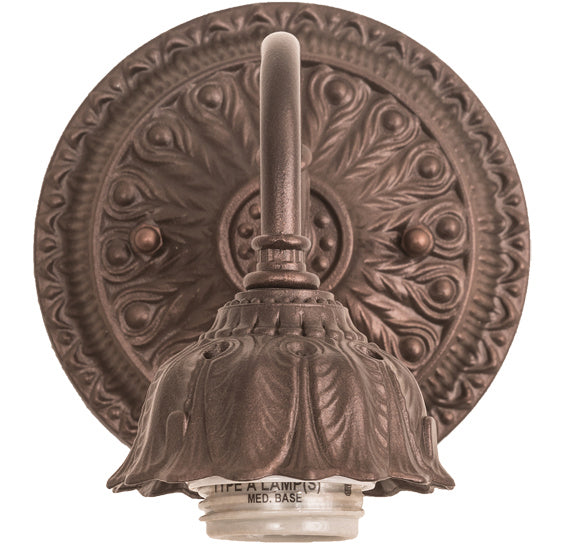 Meyda Tiffany 17276 One Light Wall Sconce, Mahogany Bronze