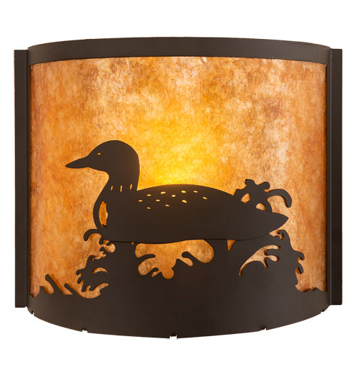 Meyda Tiffany 210343 One Light Wall Sconce, Oil Rubbed Bronze