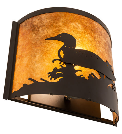 Meyda Tiffany 210343 One Light Wall Sconce, Oil Rubbed Bronze
