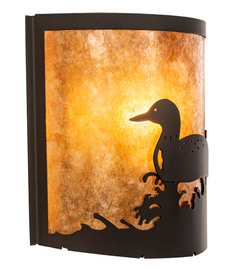 Meyda Tiffany 210343 One Light Wall Sconce, Oil Rubbed Bronze