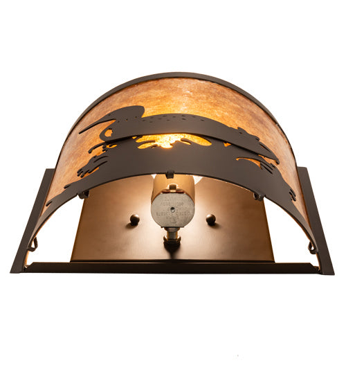 Meyda Tiffany 210343 One Light Wall Sconce, Oil Rubbed Bronze