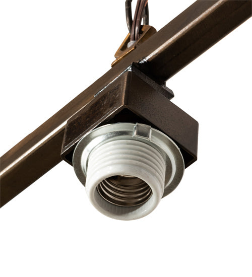 Meyda Tiffany 211601 Two Light Island Pendant Hardware, Antique Copper