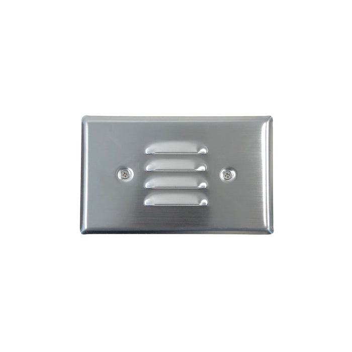 Nora Lighting NSW-6619BN Step 1.44W 90+Cri LED Louver W, Brushed Nickel
