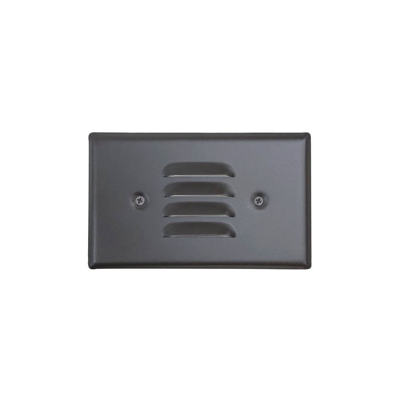 Nora Lighting NSW-6619BZ Step 1.44W 90+Cri LED Louver W, Bronze