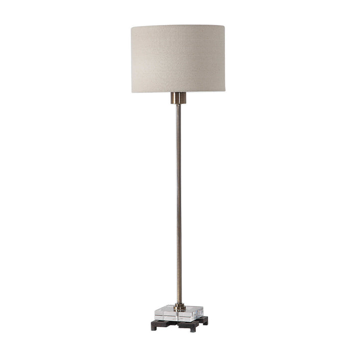Uttermost 29642-1 One Light Table Lamp, Antique Brass