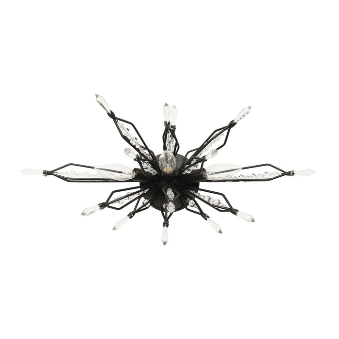 Varaluz 311B03CB Three Light Bath, Carbon