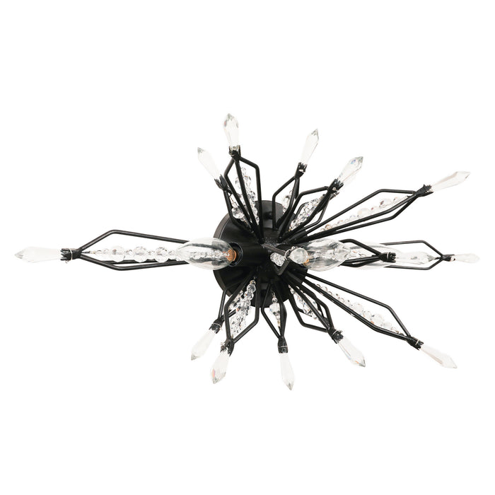 Varaluz 311B03CB Three Light Bath, Carbon