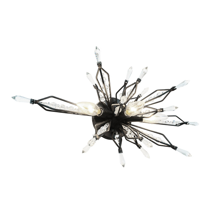 Varaluz 311B03CB Three Light Bath, Carbon