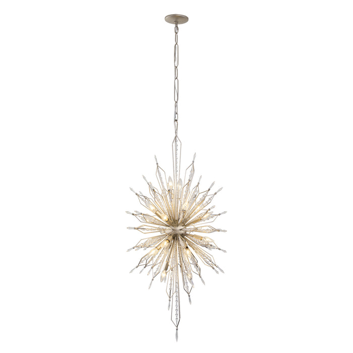 Varaluz 311F20GD 20 Light Foyer Pendant, Gold Dust