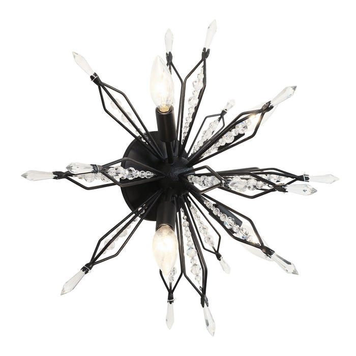 Varaluz 311P16CB 16 Light Pendant, Carbon