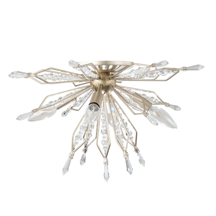 Varaluz 311S04GD Four Light Wall/Ceiling Light, Gold Dust
