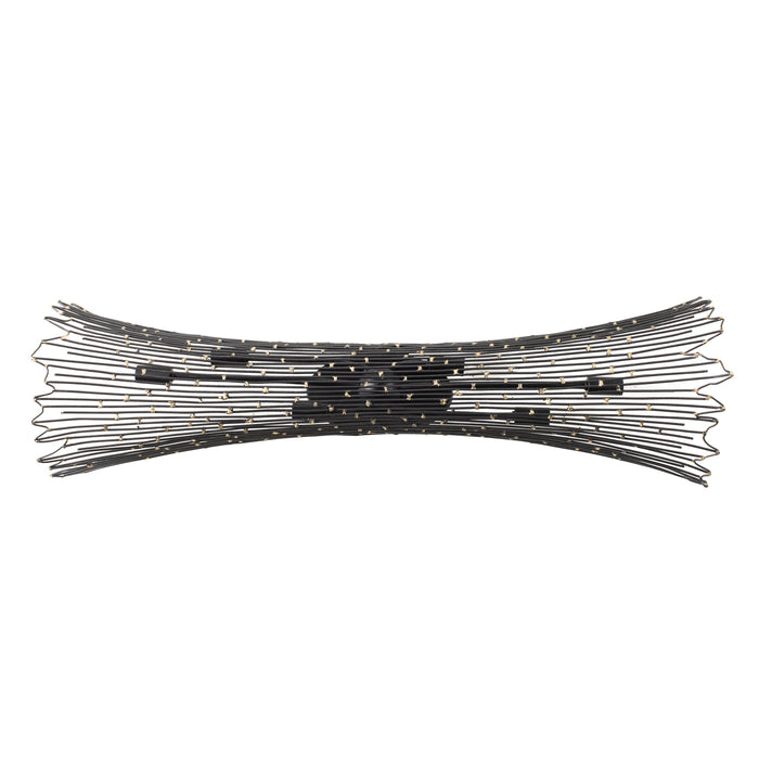 Varaluz 320B06CBAG Six Light Bath, Carboged Gold
