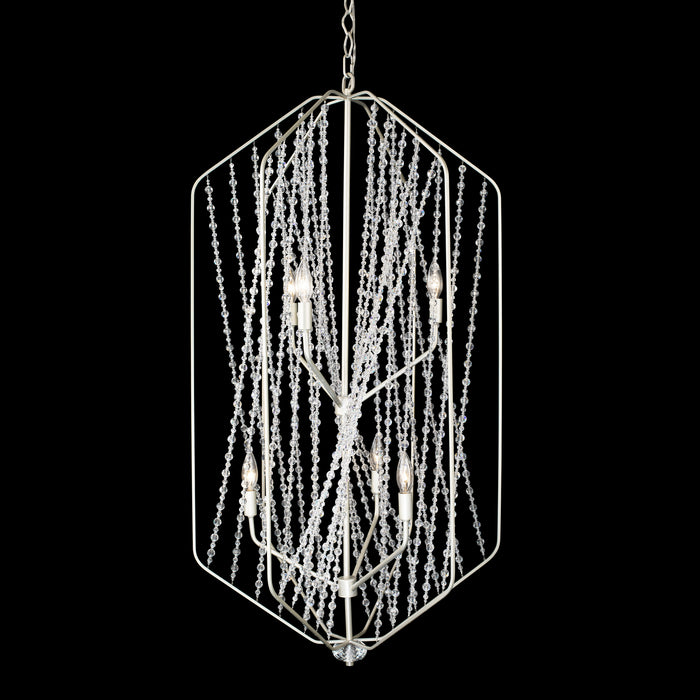 Varaluz 321F06SO Six Light Foyer Pendant, Silverado