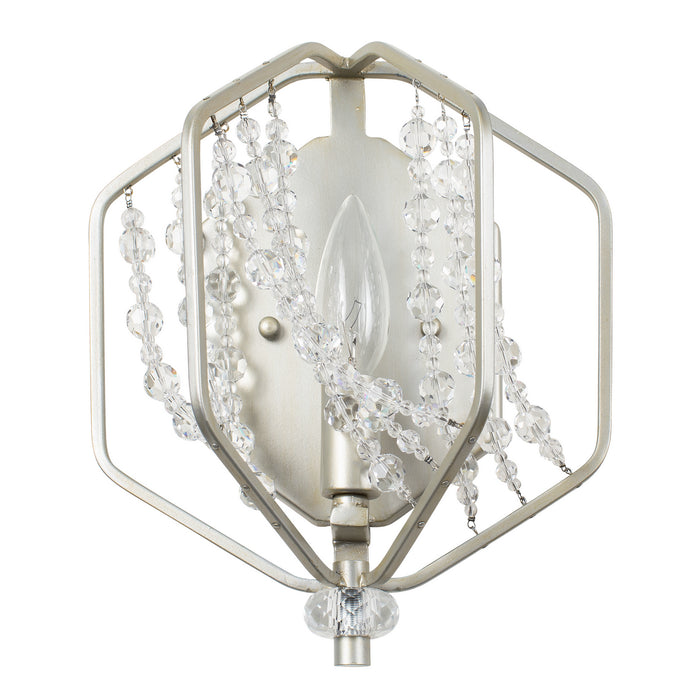 Varaluz 321W01SO One Light Wall Sconce, Silverado