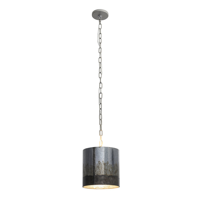 Varaluz 323M01OG One Light Mini Pendant, Ombre Galvanized