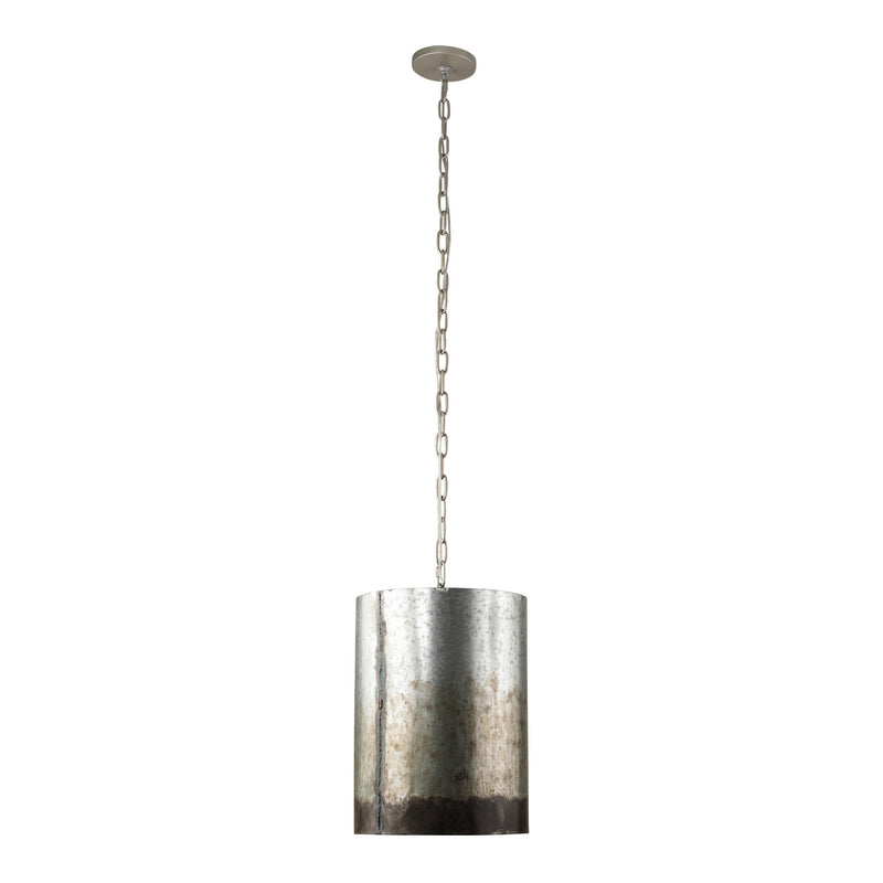 Varaluz 323P02OG Two Light Pendant, Ombre Galvanized