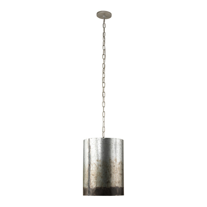 Varaluz 323P02OG Two Light Pendant, Ombre Galvanized