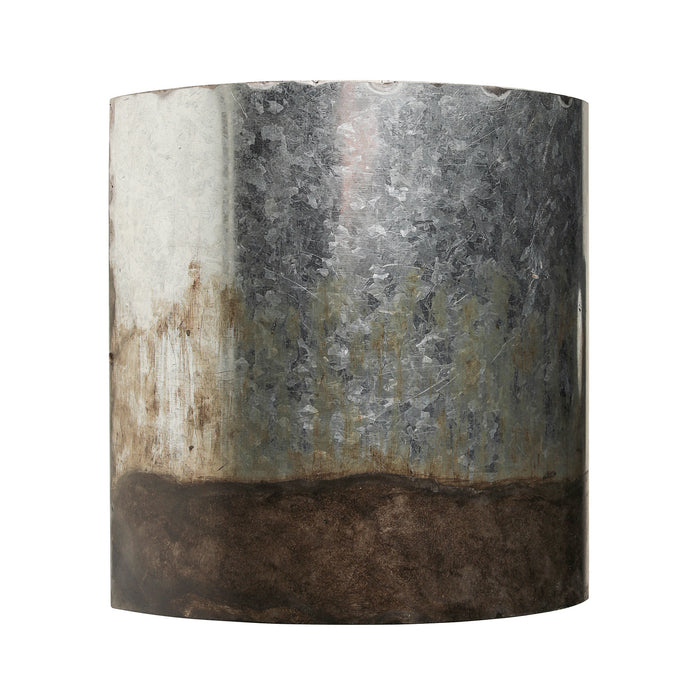Varaluz 323W01OG One Light Wall Sconce, Ombre Galvanized