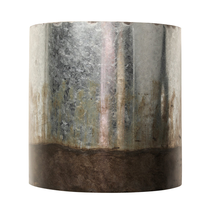 Varaluz 323W01OG One Light Wall Sconce, Ombre Galvanized