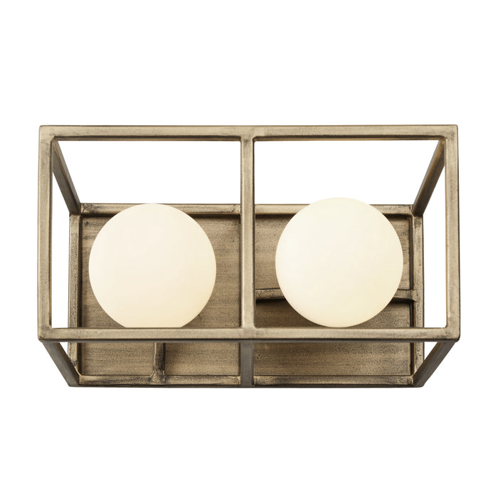 Varaluz 325B02HGCB Two Light Bath, Havana Gold/Carbon