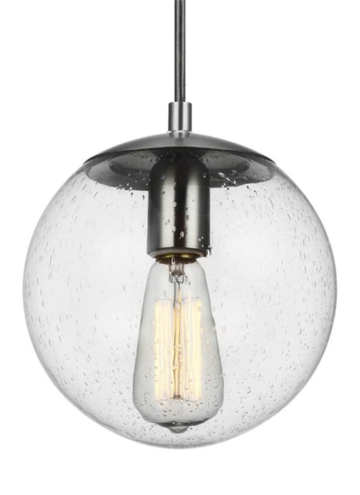 Visual Comfort Studio 6501801EN7-04 One Light Pendant, Satin Aluminum