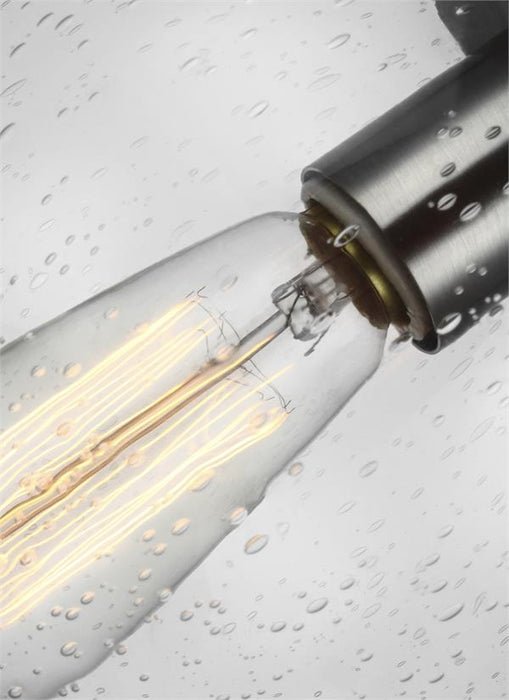 Visual Comfort Studio 6501801EN7-04 One Light Pendant, Satin Aluminum