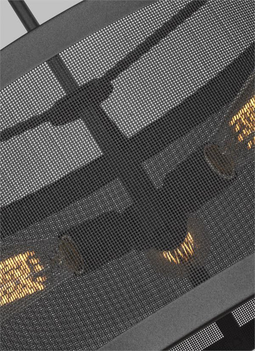 Visual Comfort Studio 6528503EN7-12 Three Light Pendant, Black