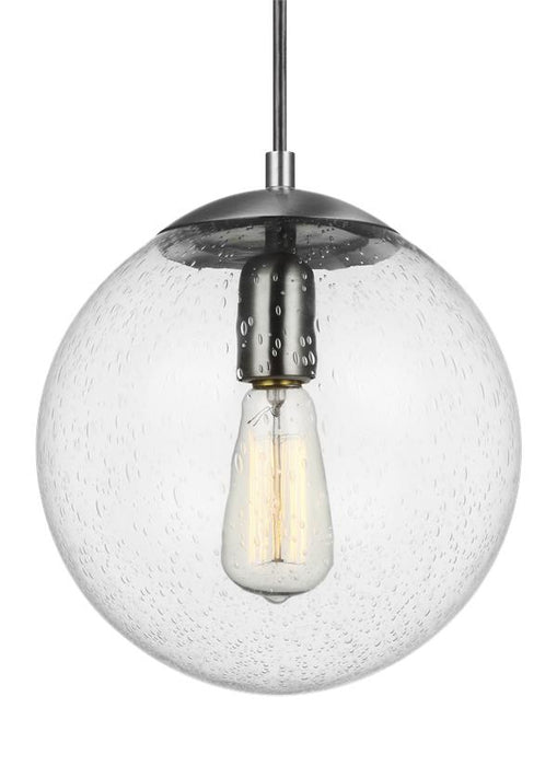 Visual Comfort Studio 6601801EN7-04 One Light Pendant, Satin Aluminum