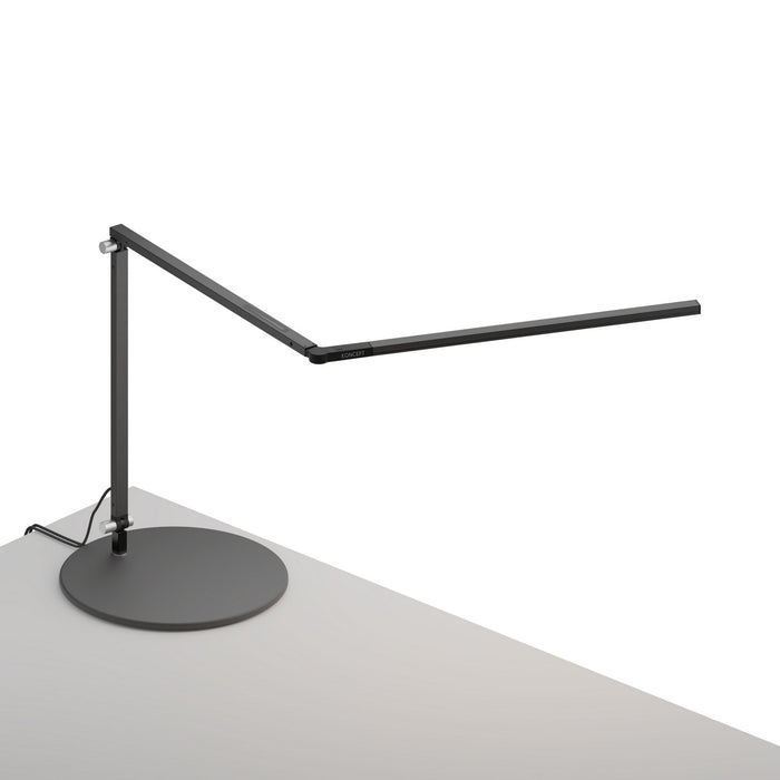 Koncept AR3200-CD-MBK-USB LED Desk Lamp, Metallic black